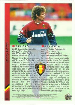 1993 Upper Deck World Cup Preview (Spanish/Italian) #98 Danny Boffin Back