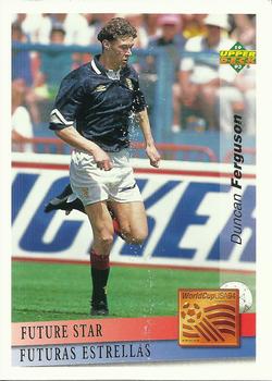 1993 Upper Deck World Cup Preview (Spanish/Italian) #127 Duncan Ferguson Front