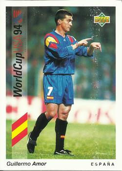 1993 Upper Deck World Cup Preview (Spanish/Italian) #159 Guillermo Amor Front