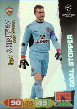 2011-12 Panini Adrenalyn XL UEFA Champions League - Goal Stoppers #NNO Igor Akinfeev Front