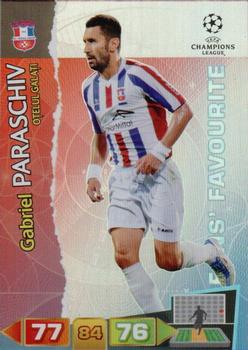 2011-12 Panini Adrenalyn XL UEFA Champions League - Fans' Favourites #NNO Gabriel Paraschiv Front