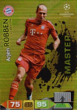 2011-12 Panini Adrenalyn XL UEFA Champions League - Masters #331 Arjen Robben Front