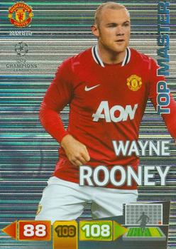 2011-12 Panini Adrenalyn XL UEFA Champions League - Top Masters #354 Wayne Rooney Front
