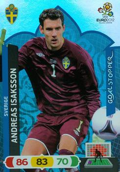 2012 Panini Adrenalyn XL Euro - Goal Stoppers #NNO Andreas Isaksson Front