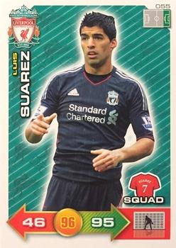 2011-12 Panini Adrenalyn XL Liverpool #55 Luis Suarez Front