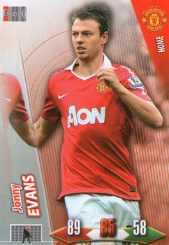 2010-11 Panini Adrenalyn XL Manchester United #12 Jonny Evans Front
