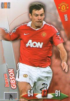 2010-11 Panini Adrenalyn XL Manchester United #24 Darron Gibson Front