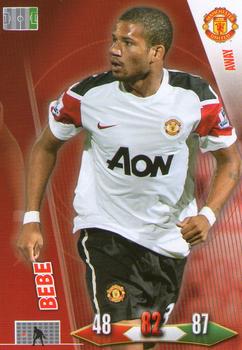 2010-11 Panini Adrenalyn XL Manchester United #60 Bebe Front
