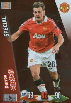 2010-11 Panini Adrenalyn XL Manchester United #104 Darron Gibson Front