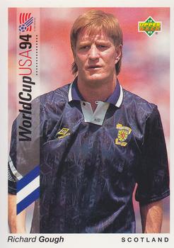 1993 Upper Deck World Cup Preview (English/German) #7 Richard Gough Front