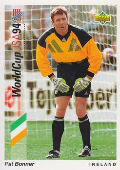 1993 Upper Deck World Cup Preview (English/German) #9 Pat Bonner Front