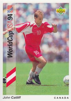 1993 Upper Deck World Cup Preview (English/German) #37 John Catliff Front