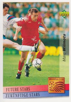 1993 Upper Deck World Cup Preview (English/German) #125 Marc Wilmots Front