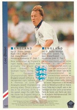 1993 Upper Deck World Cup Preview (English/German) #189 Lee Dixon Back