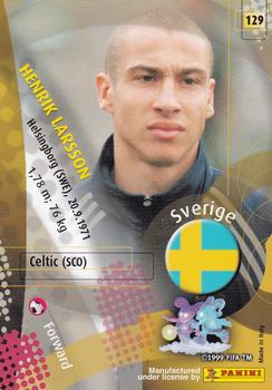 2002 Panini World Cup Japanese Edition #129 Henrik Larsson Back