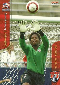 2004 Choice US Women's National Soccer Team #14 Briana Scurry Front