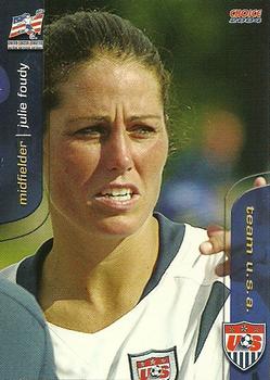 2004 Choice US Women's National Soccer Team #20 Julie Foudy Front