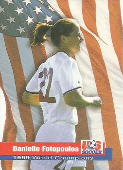 1999 Roox US Women's National Team #910231T Danielle Fotopoulos Front