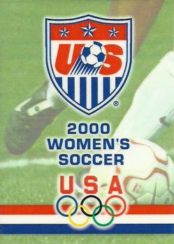 2000 Roox US Women's National Team #NNO 2000 Women's Soccer Front