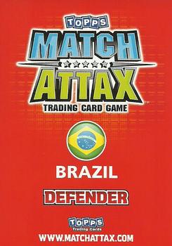 2010 Topps Match Attax England 2010 #NNO Maicon Back