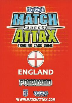 2010 Topps Match Attax England 2010 #NNO Carlton Cole Back