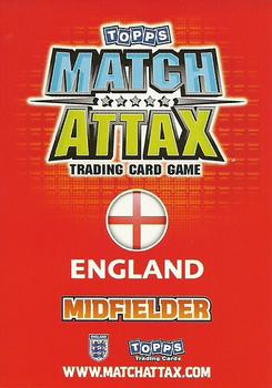 2010 Topps Match Attax England 2010 #NNO Theo Walcott Back