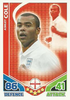2010 Topps Match Attax England 2010 #NNO Ashley Cole Front