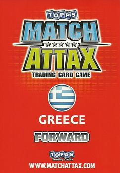 2010 Topps Match Attax England 2010 #NNO Georgios Samaras Back