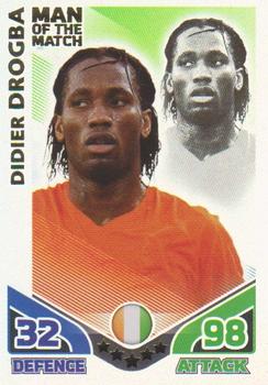 2010 Topps Match Attax England 2010 #NNO Didier Drogba Front
