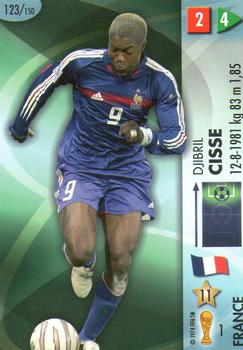 2006 Panini Goaaal! World Cup Germany #123 Djibril Cisse Front