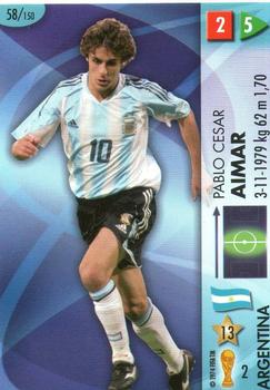 2006 Panini Goaaal! World Cup Germany #58 Pablo Cesar Aimar Front