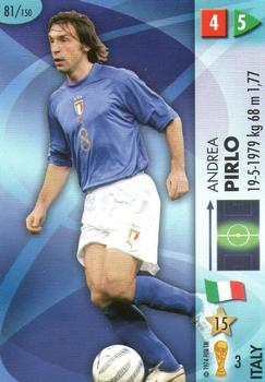 2006 Panini Goaaal! World Cup Germany #81 Andrea Pirlo Front