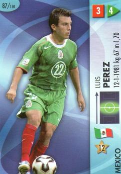 2006 Panini Goaaal! World Cup Germany #87 Luis Perez Front