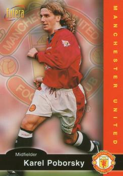 1997 Futera Manchester United #14 Karel Poborsky Front