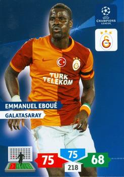 2013-14 Panini Adrenalyn XL UEFA Champions League #138 Emmanuel Eboue Front