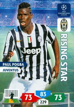 2013-14 Panini Adrenalyn XL UEFA Champions League #152 Paul Pogba Front