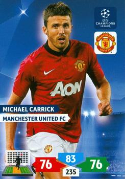 2013-14 Panini Adrenalyn XL UEFA Champions League #176 Michael Carrick Front