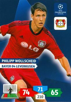 2013-14 Panini Adrenalyn XL UEFA Champions League #74 Philipp Wollscheid Front