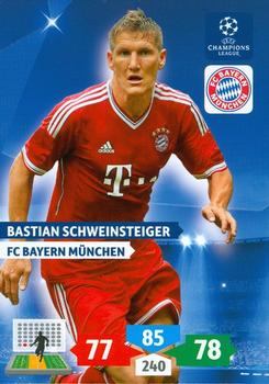 2013-14 Panini Adrenalyn XL UEFA Champions League #86 Bastian Schweinsteiger Front