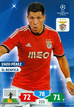 2013-14 Panini Adrenalyn XL UEFA Champions League #95 Enzo Perez Front