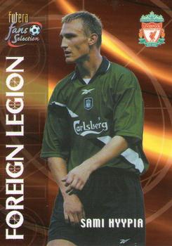 2000 Futera Fans Selection Liverpool #131 Sami Hyypia Front