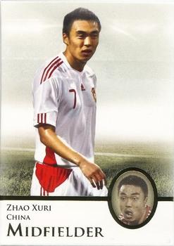 2013 Futera Unique World Football #063 Zhao Xuri Front
