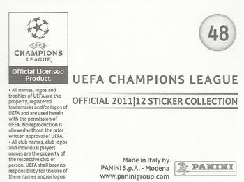 2011-12 Panini UEFA Champions League Stickers #48 Nigel de Jong Back