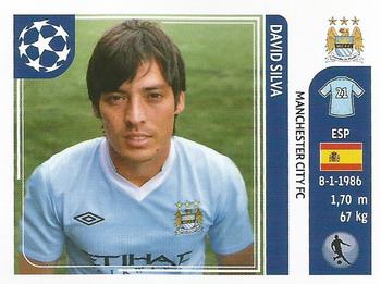 2011-12 Panini UEFA Champions League Stickers #51 David Silva Front