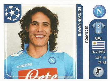 2011-12 Panini UEFA Champions League Stickers #71 Edinson Cavani Front