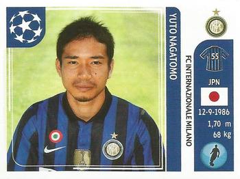 2011-12 Panini UEFA Champions League Stickers #80 Yuto Nagatomo Front