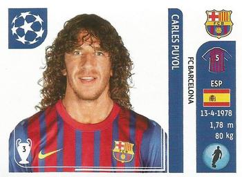 2011-12 Panini UEFA Champions League Stickers #483 Carles Puyol Front