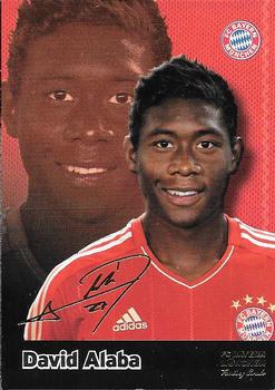 2012 Panini FC Bayern Munchen #18 David Alaba Front