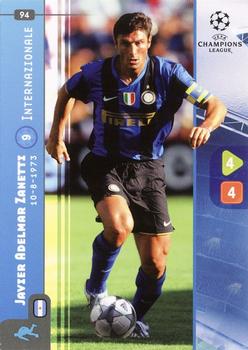2008-09 Panini UEFA Champions League TCG #94 Javier Adelmar Zanetti Front