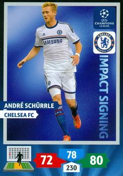 2013-14 Panini Adrenalyn XL UEFA Champions League - Impact Signings #NNO Andre Schurrle Front